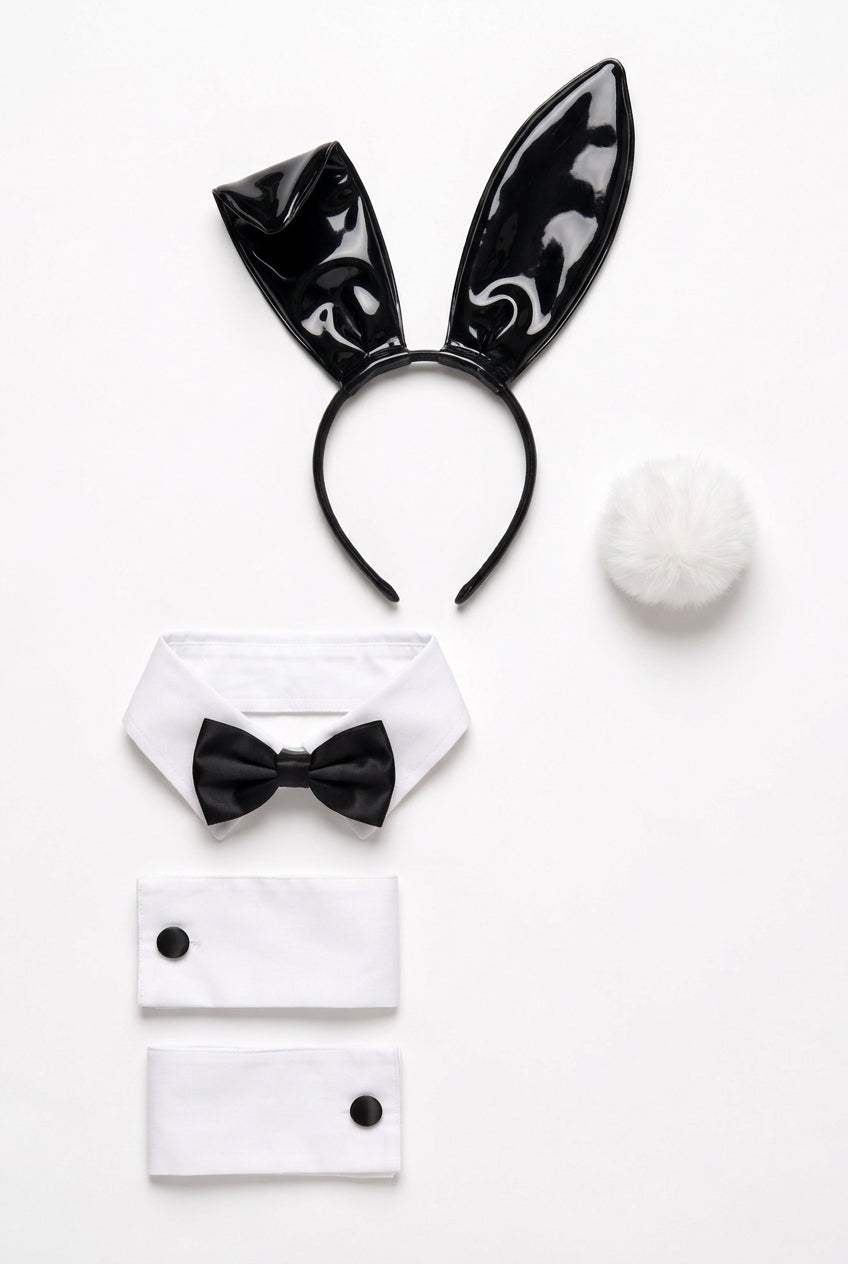 Bunny Club Cerchietto + Collarino + Polsini