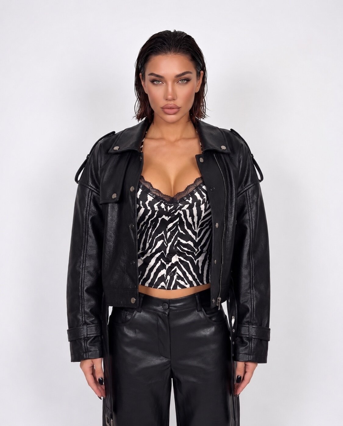 Chaqueta Leather Attitude