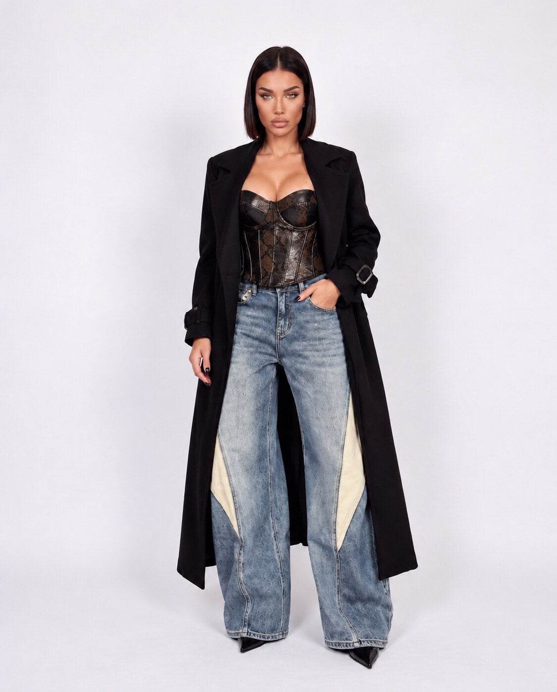 Total Look Trench Timeless-Black