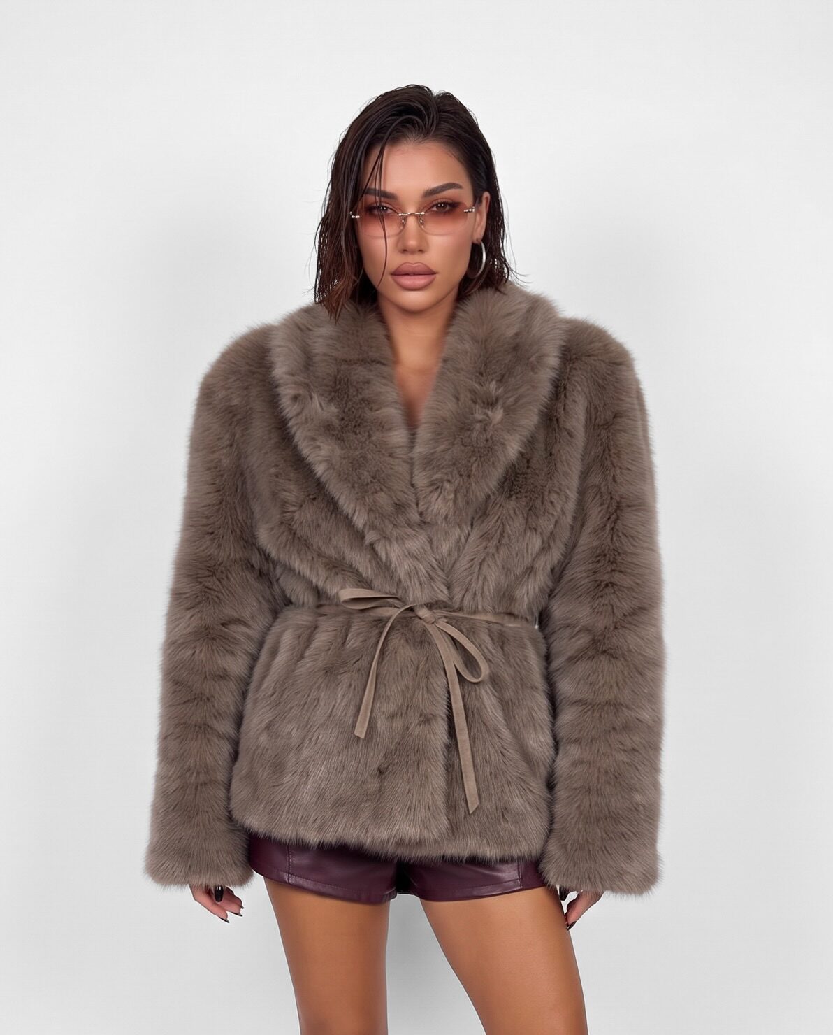 Pelliccia It Girl-Brown