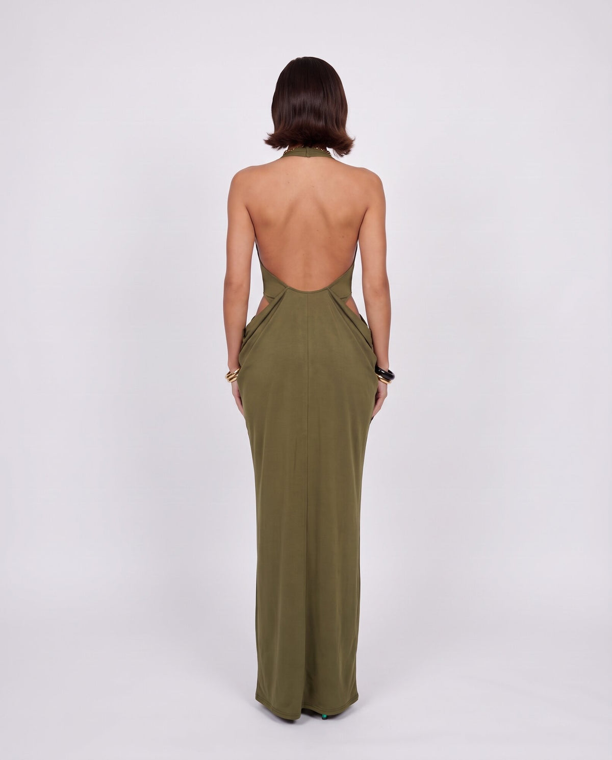 Abito Deep Front-Green