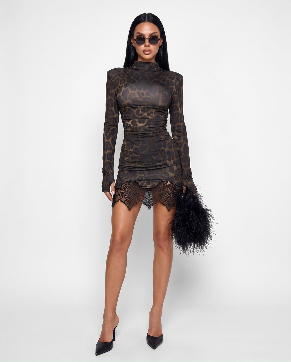 Abito Wild Print-Leopard
