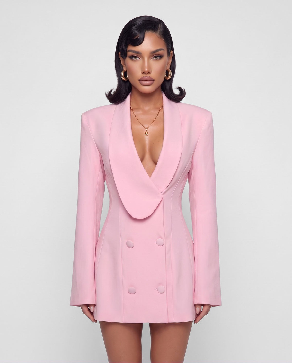 Tuta/Giacca Hourglass-Pink