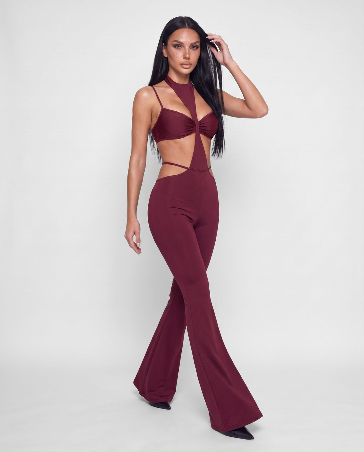 Tuta Open Line-Cherry Red