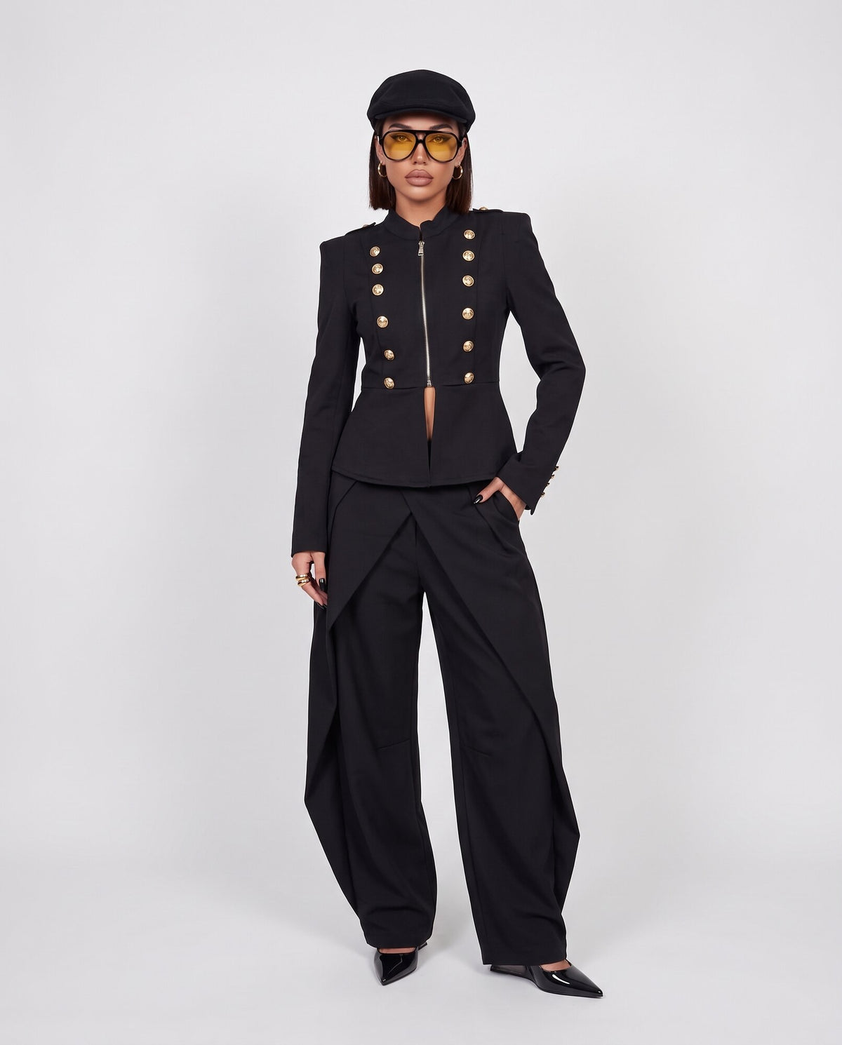 Pantalone Wide Wrap