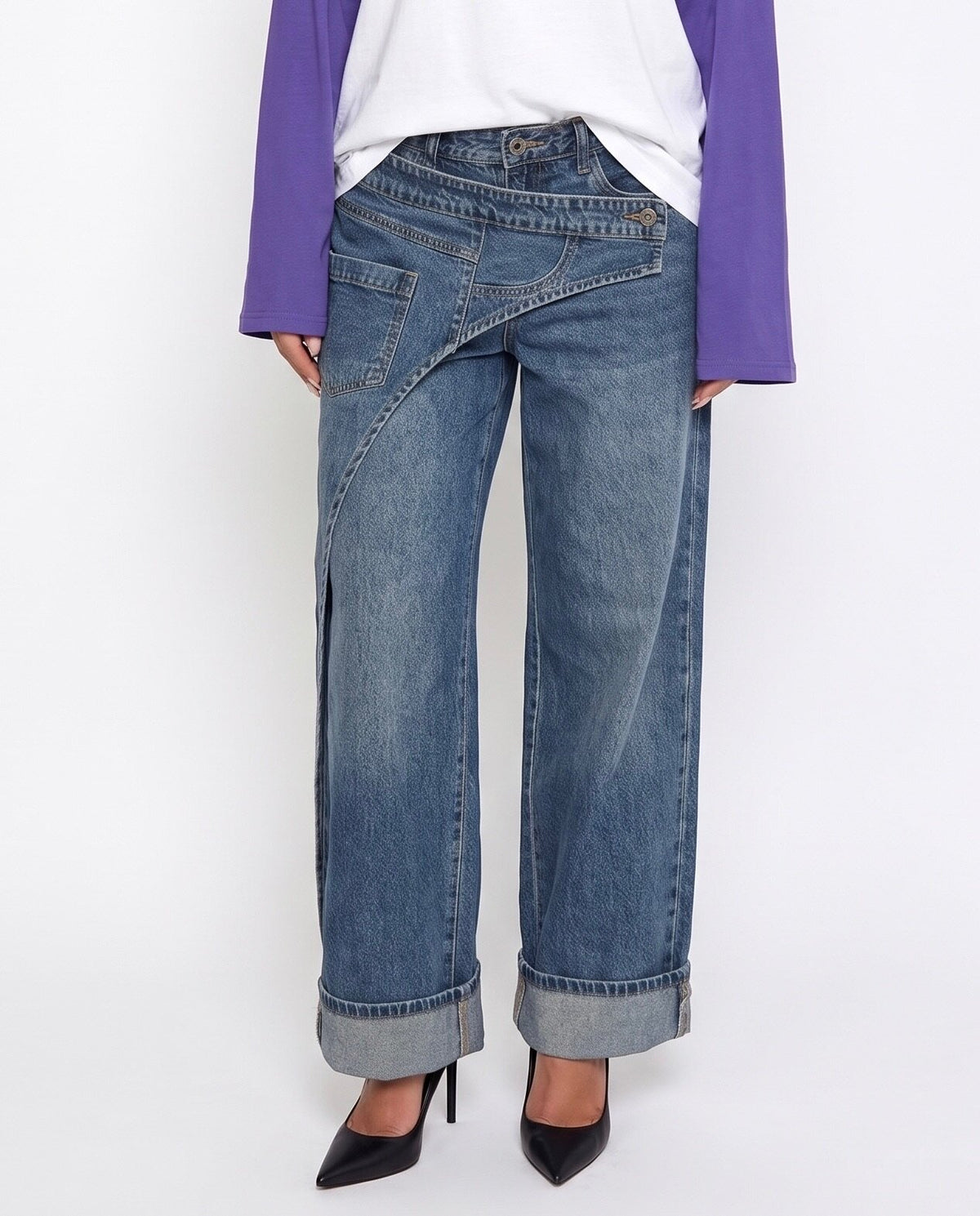 Jeans Double Flap