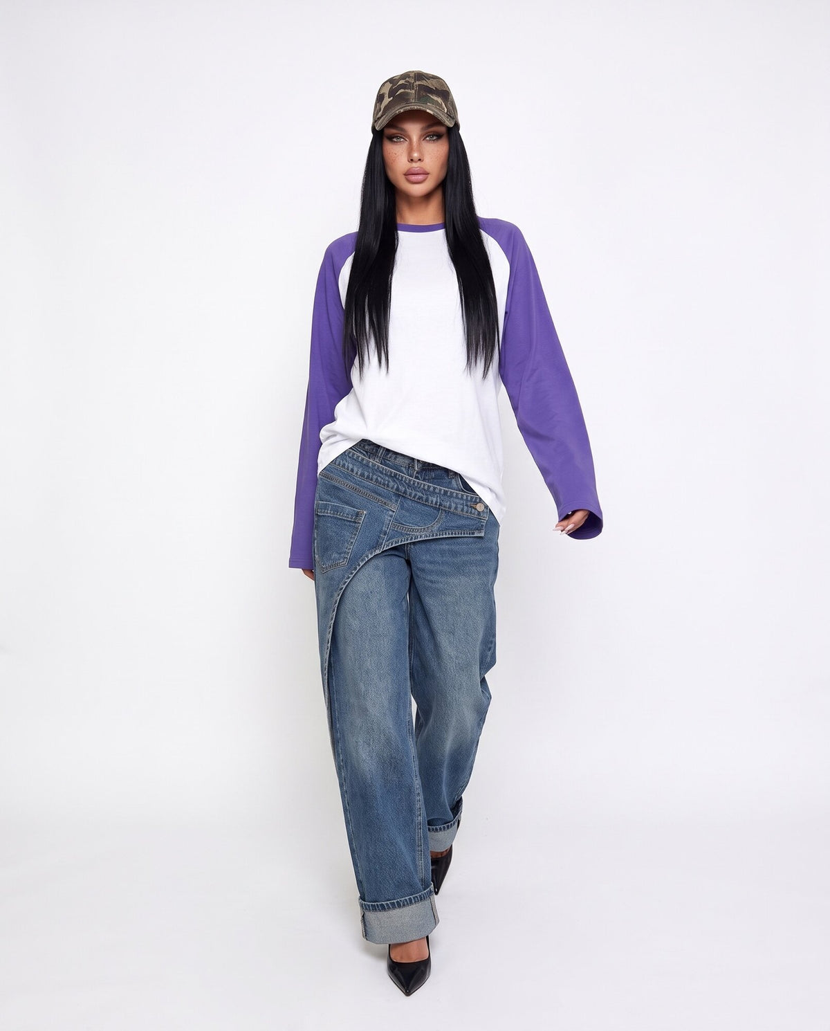 Jeans Double Flap