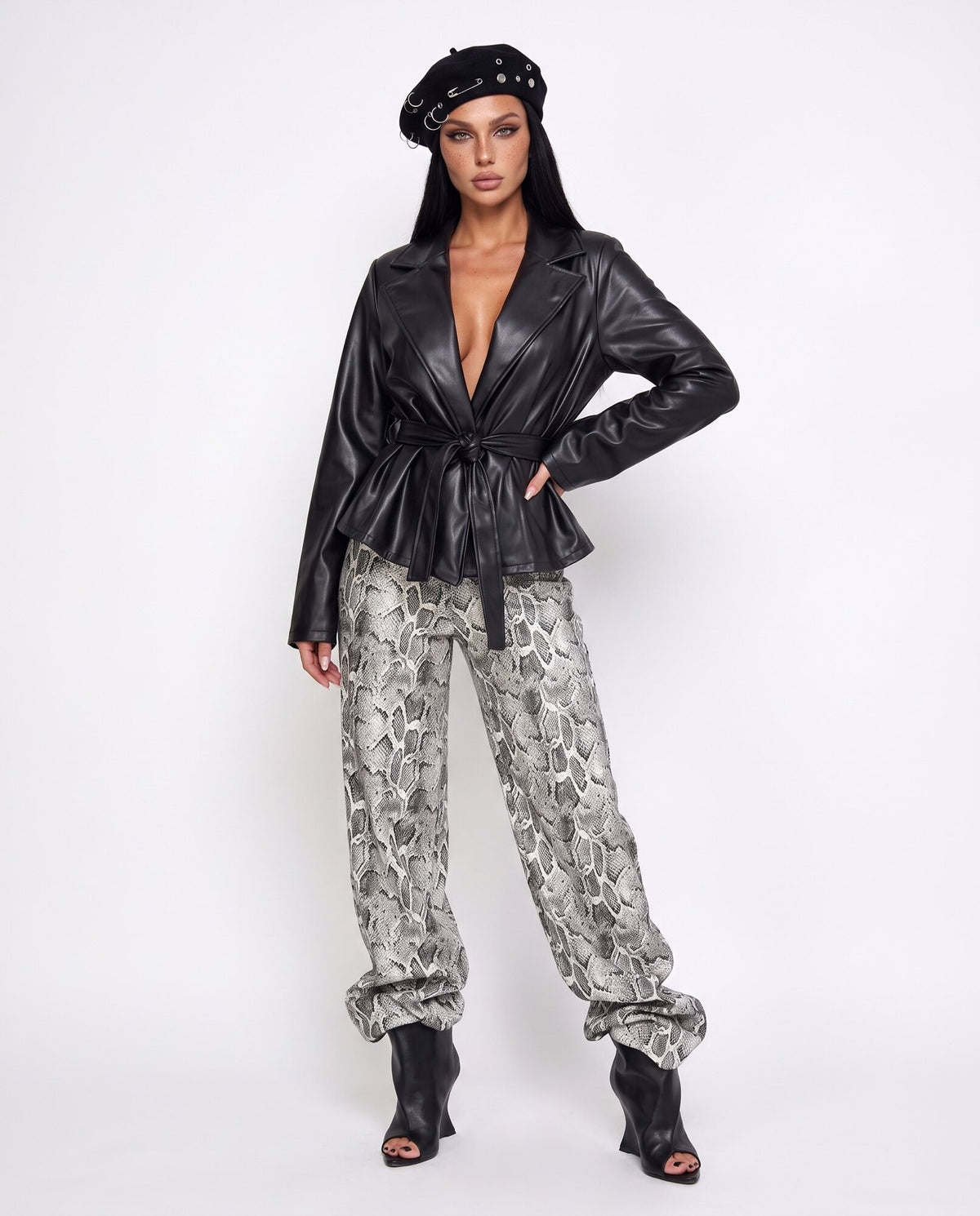 Pantalone Toxic Love-Grey