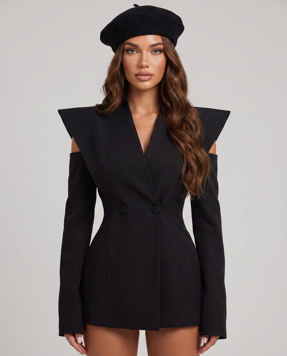 Abito/Giacca Destruttured - Black