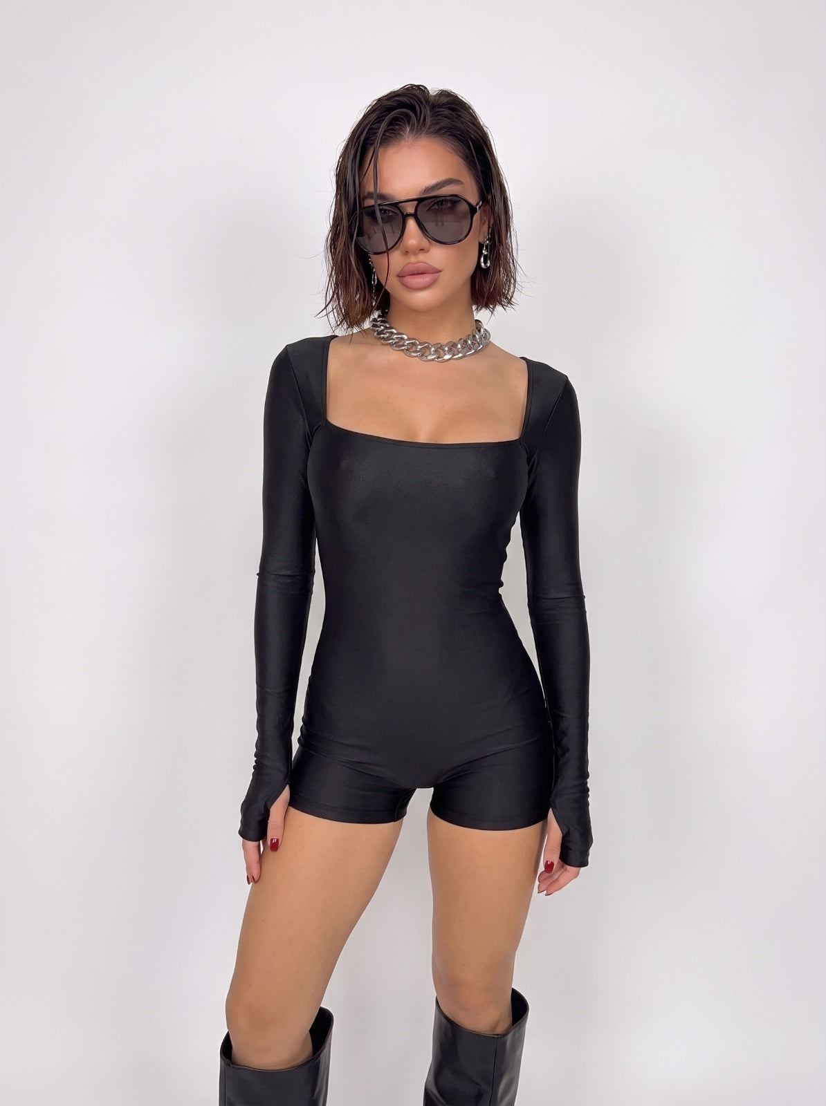 Sleek Line Jumpsuit
