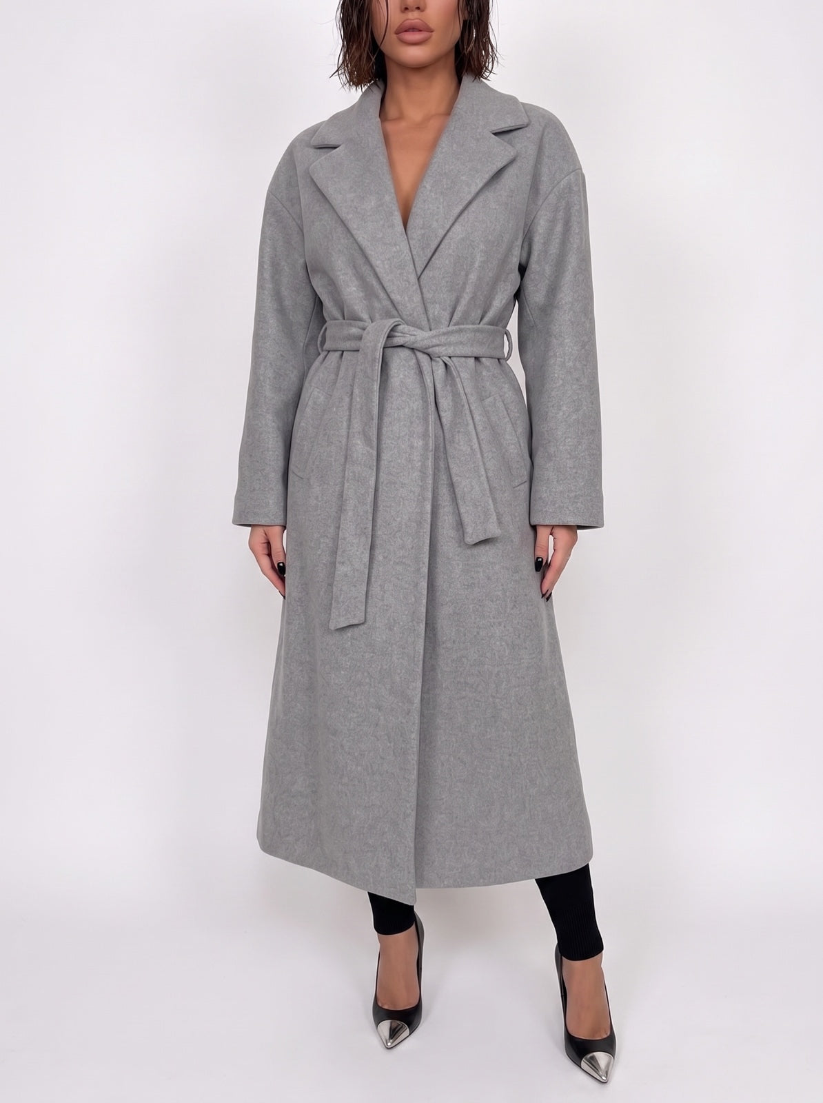 Cappotto Wrap - Grey