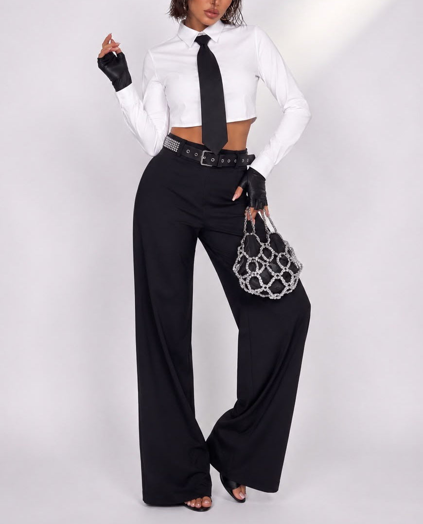 Pantalone Classic Fit - Black