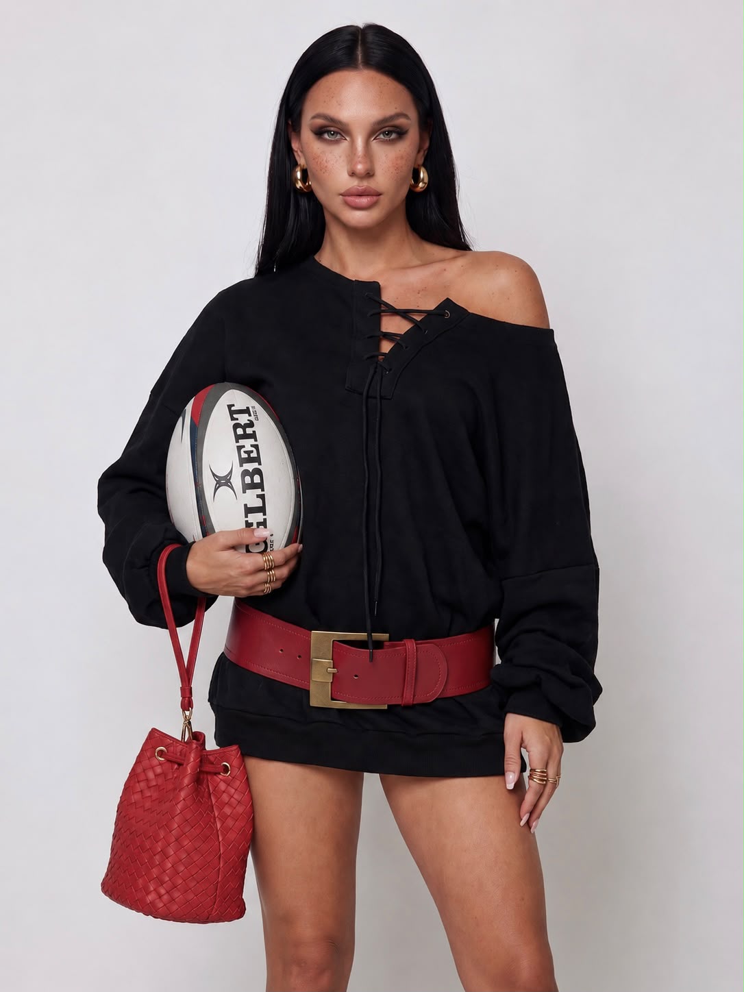 Fashionable Top - Black