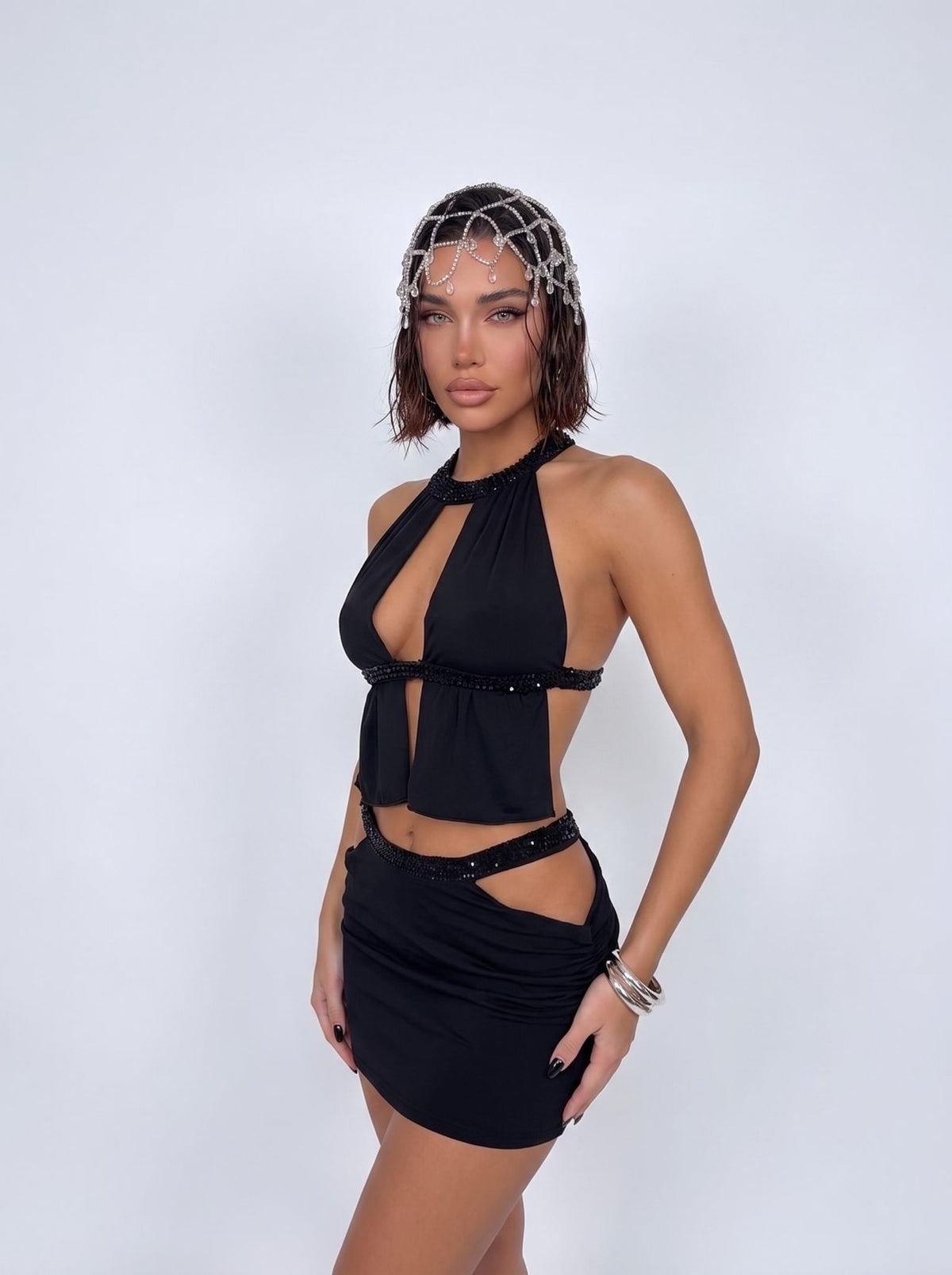 Co-ord Set Ariana-Black