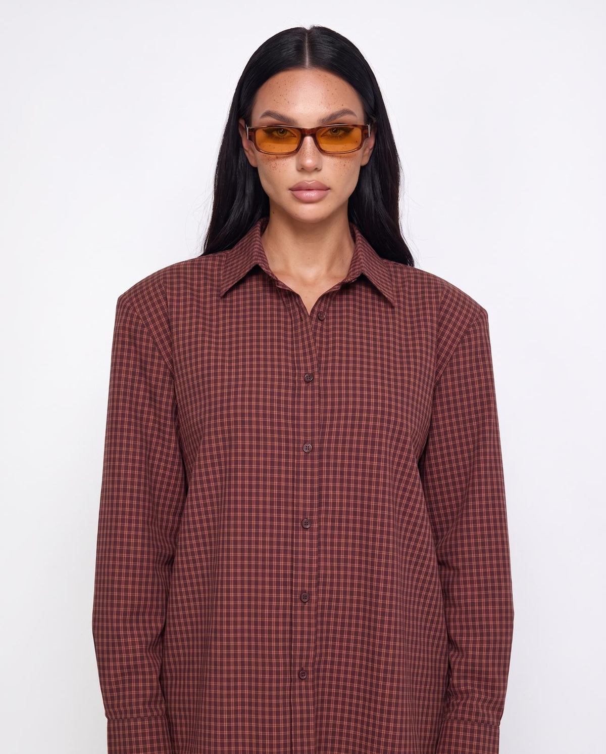 Camicia Brooklyn-Cherry Red