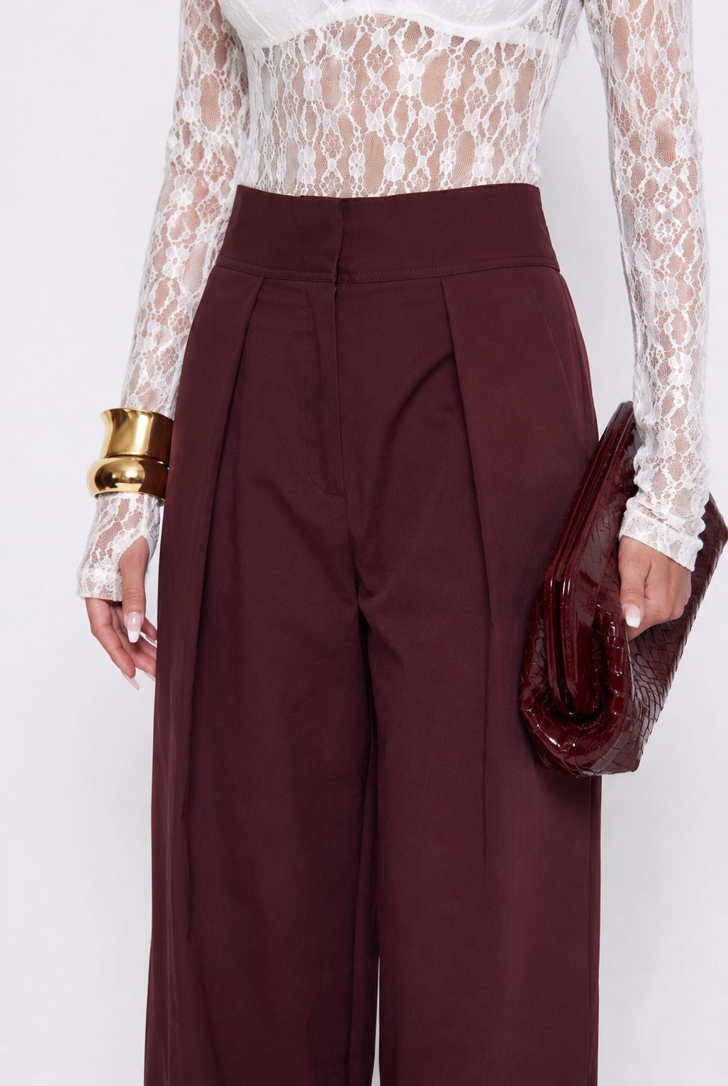 Pantalone Elsie-Cherry Red