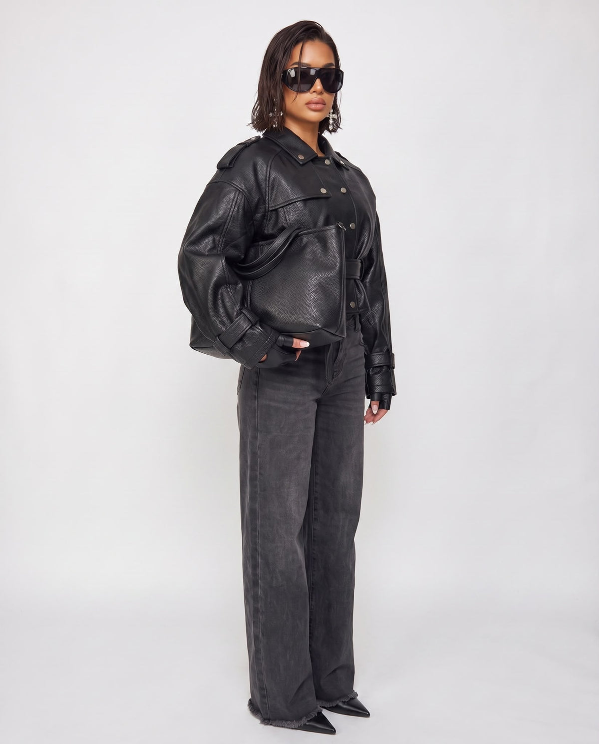 Giacca Leather Attitude