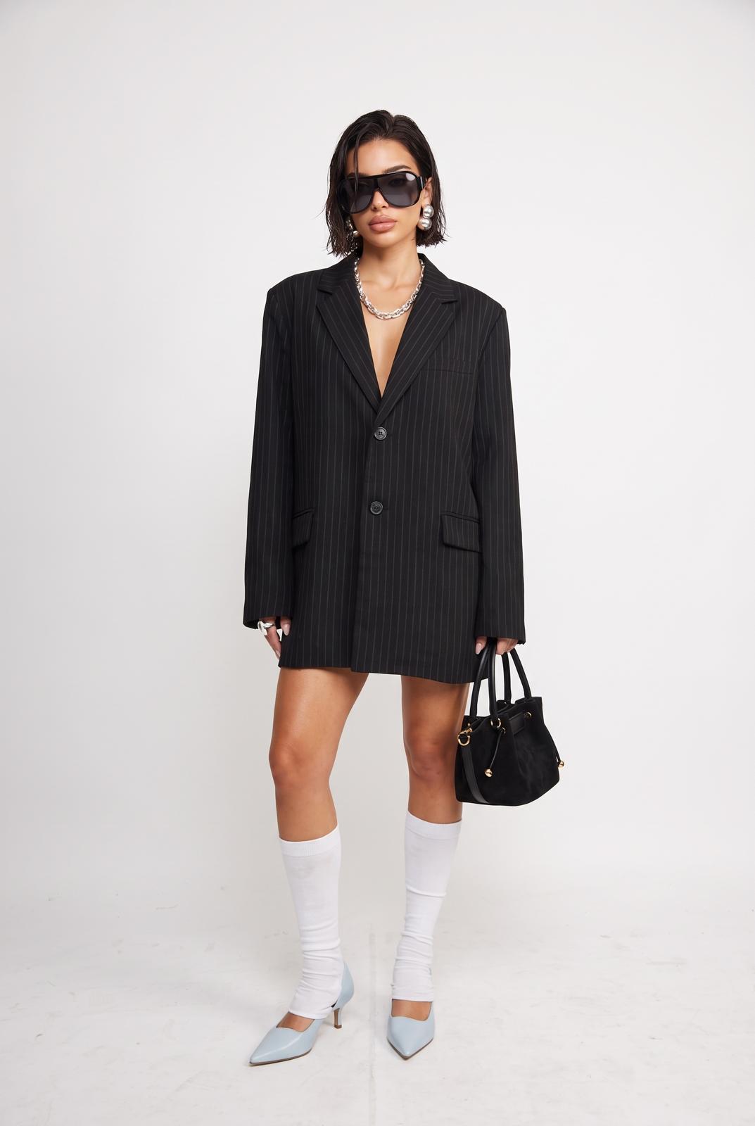 Blazer Office Babe-Black