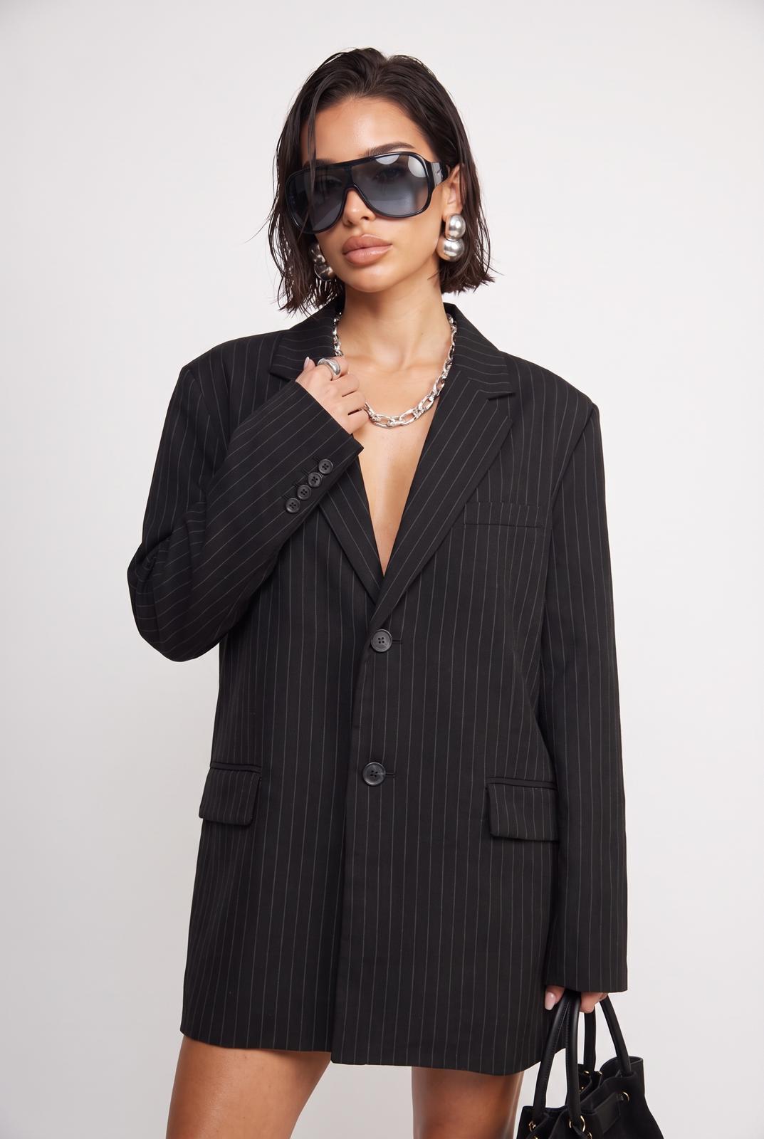 Blazer Office Babe-Black