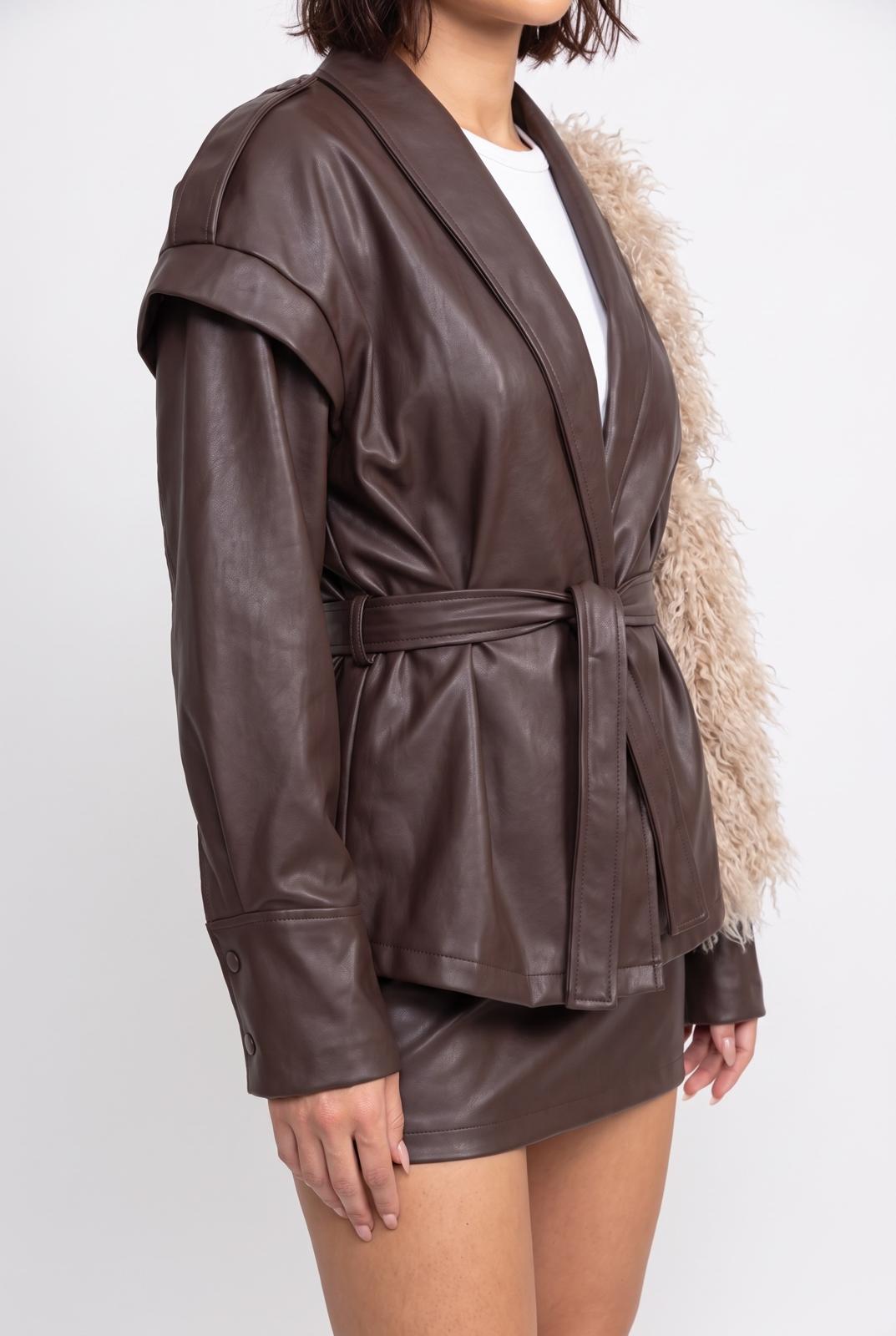 Gonna Smooth Leather-Brown