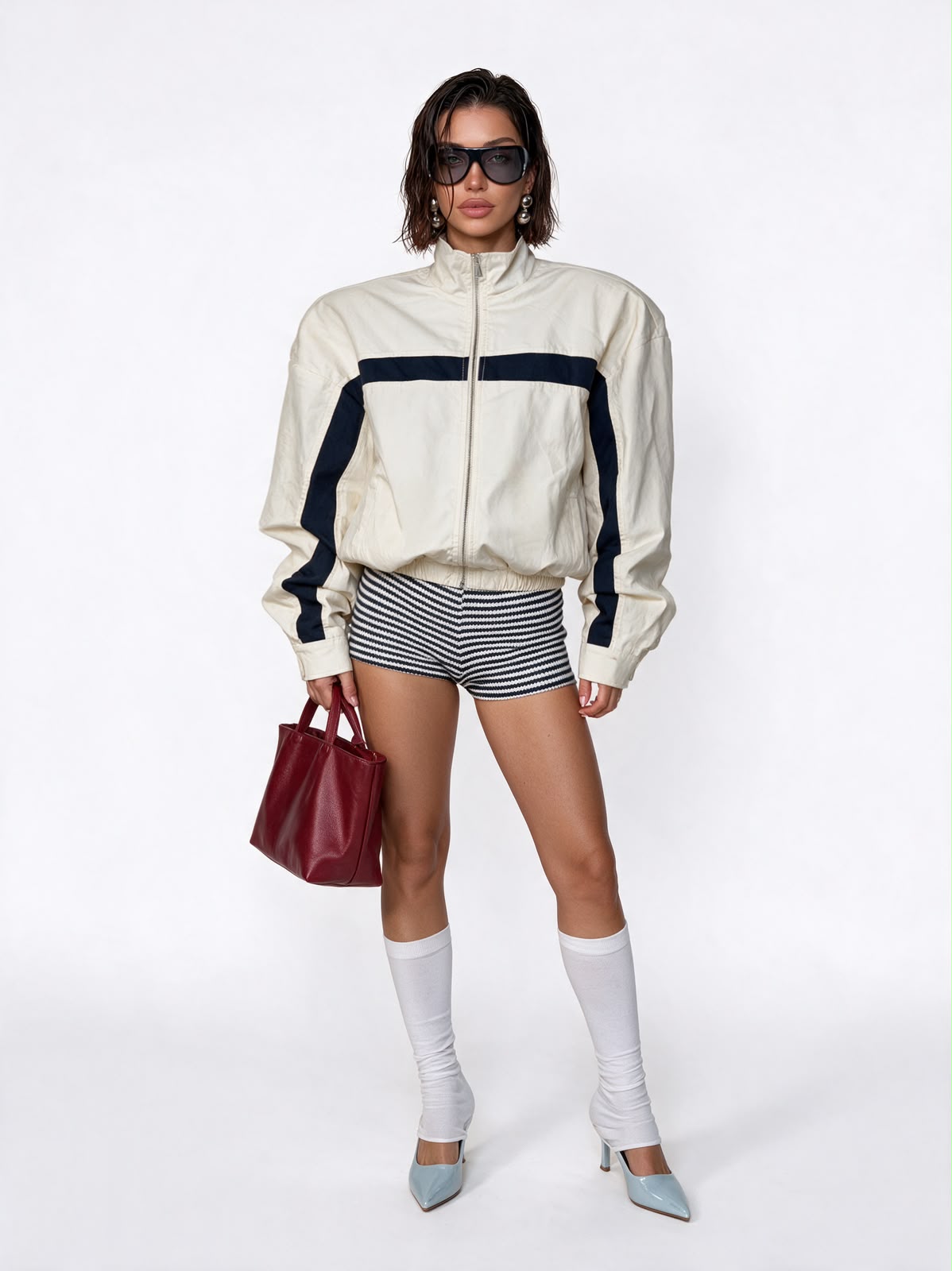 Shorts Nautical-Blu
