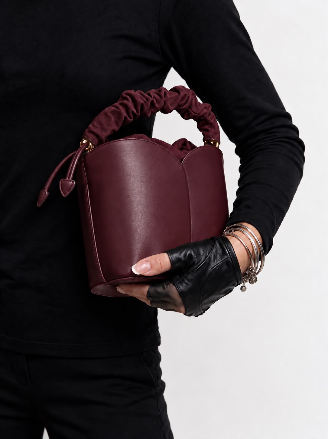 Borsa Heartbeat-Cherry Red