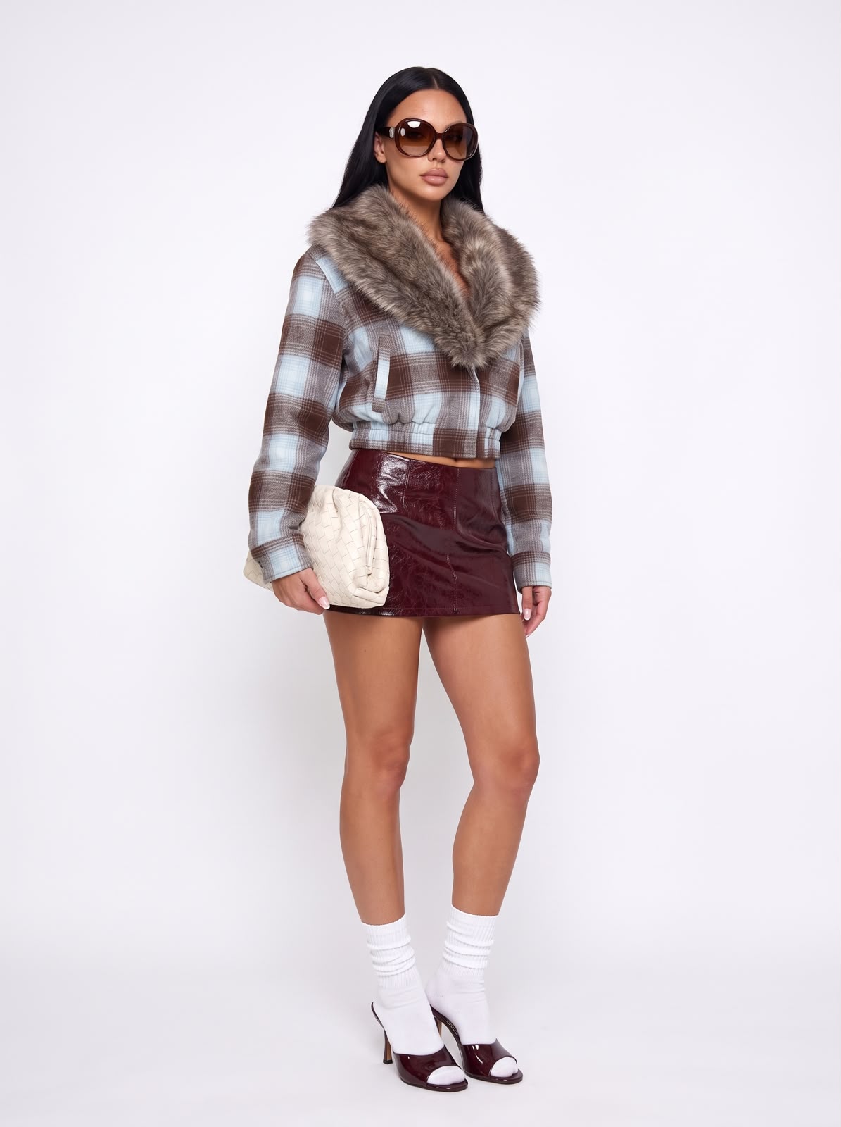 Pantagonna Fierce Leather-Cherry Red