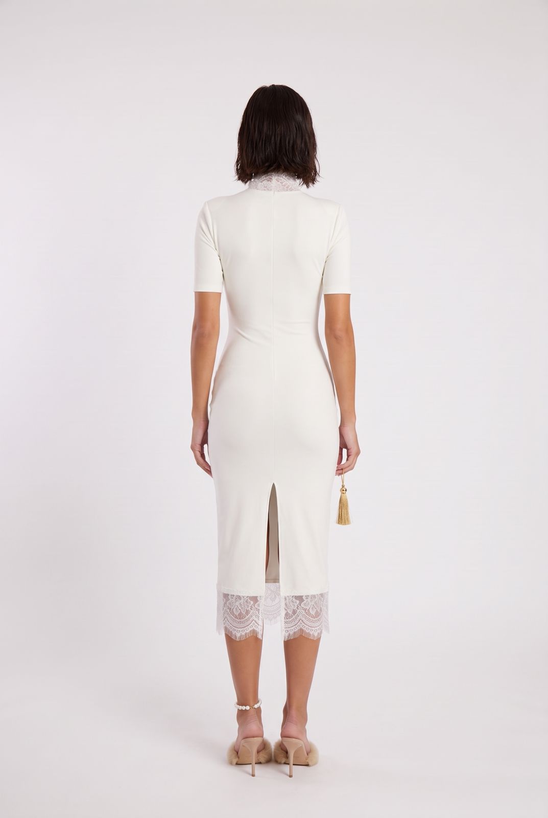Abito Lace Juliet-White