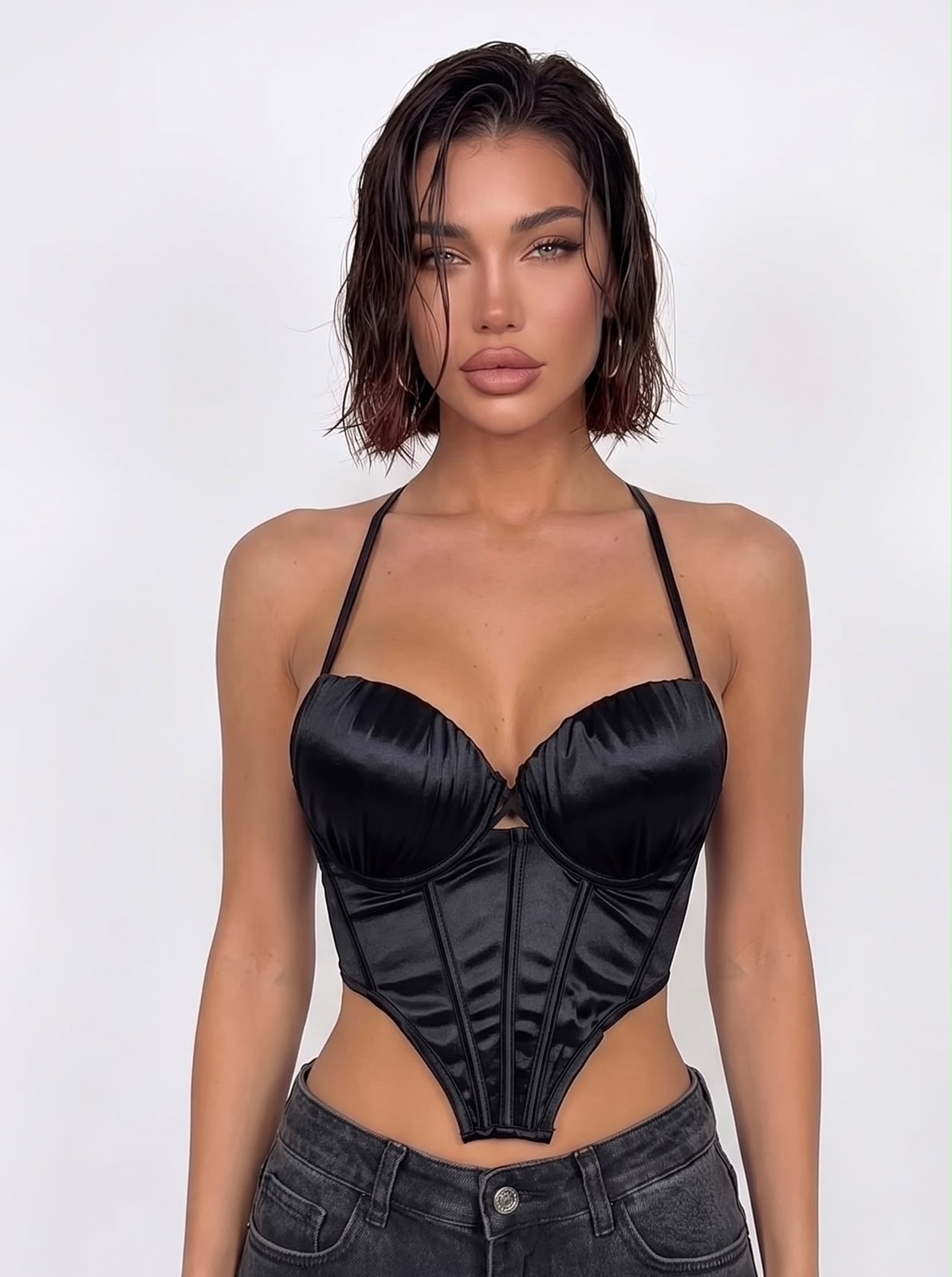 Corset Bustier-Black