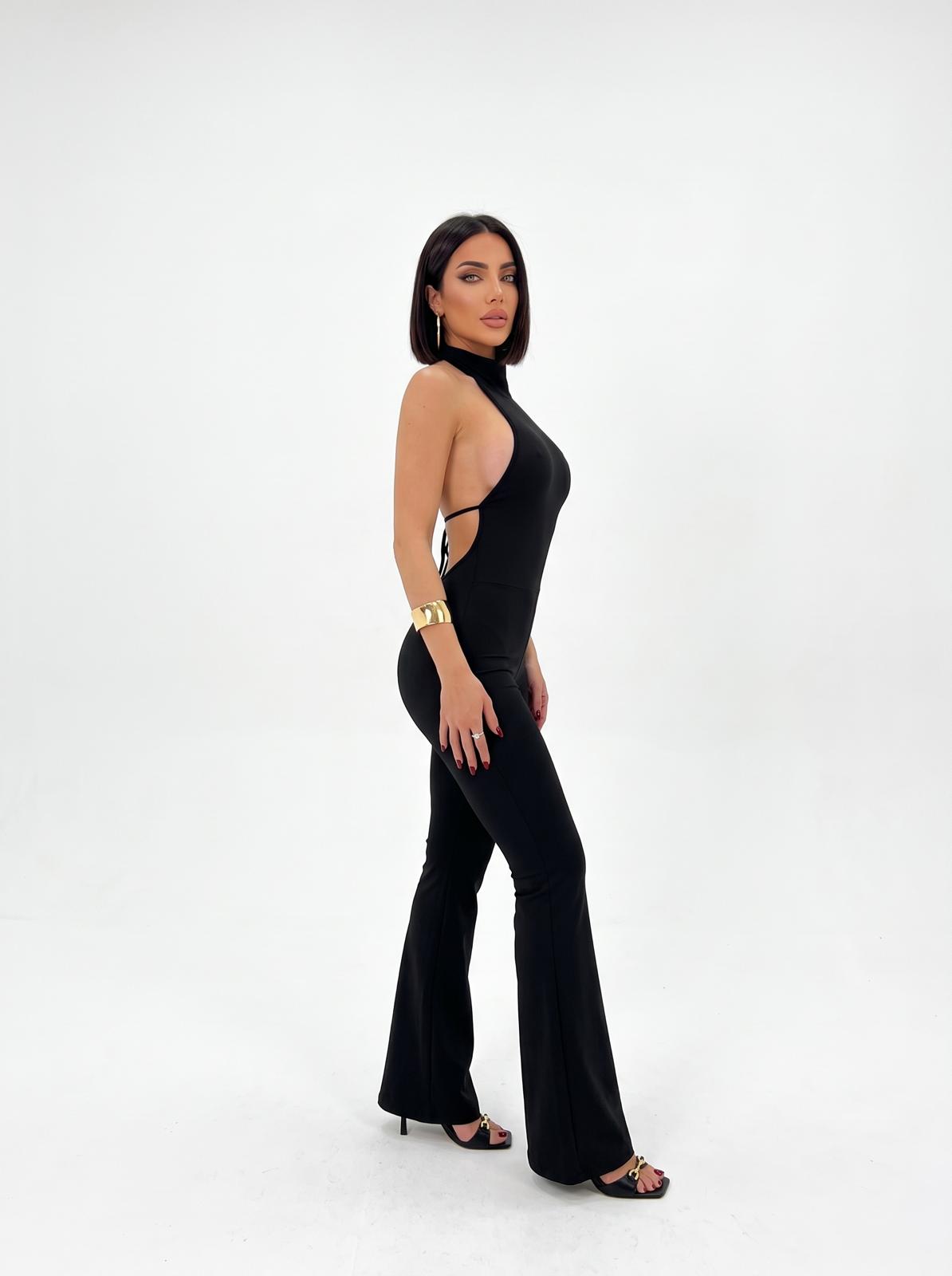 Mono halter negro