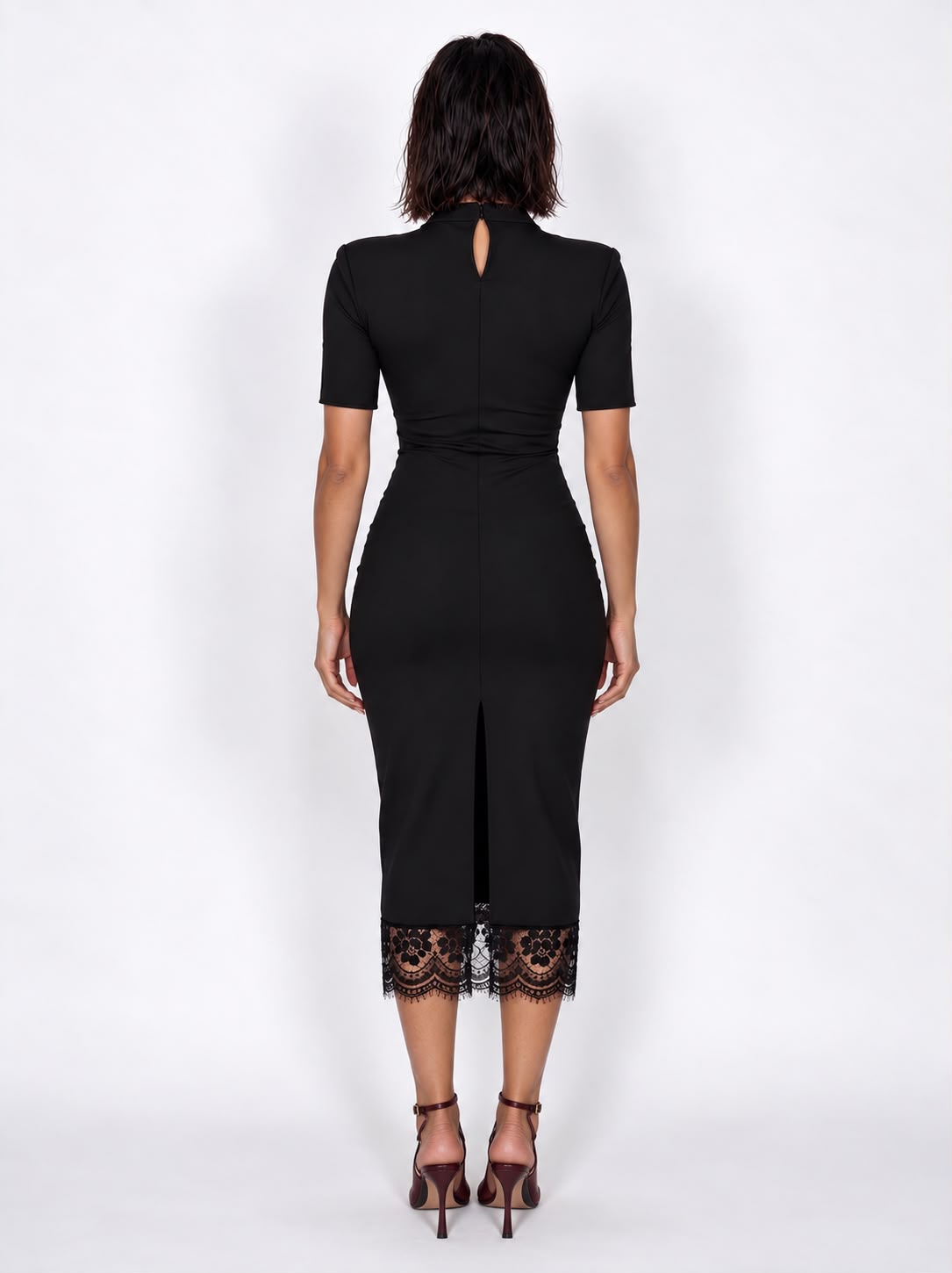 Abito Lace Juliet-Black