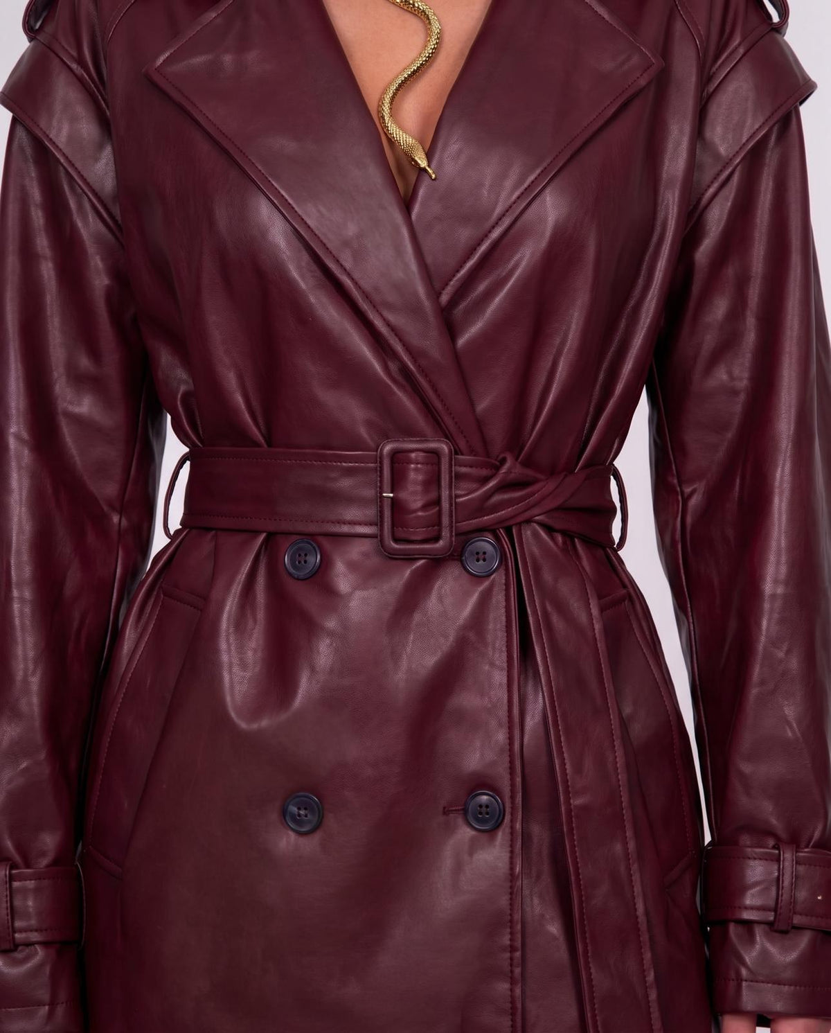 Trench Rich Taste Cherry Red