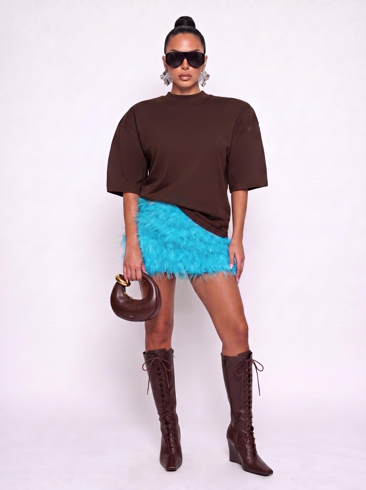 Maglia Big Drama-Brown