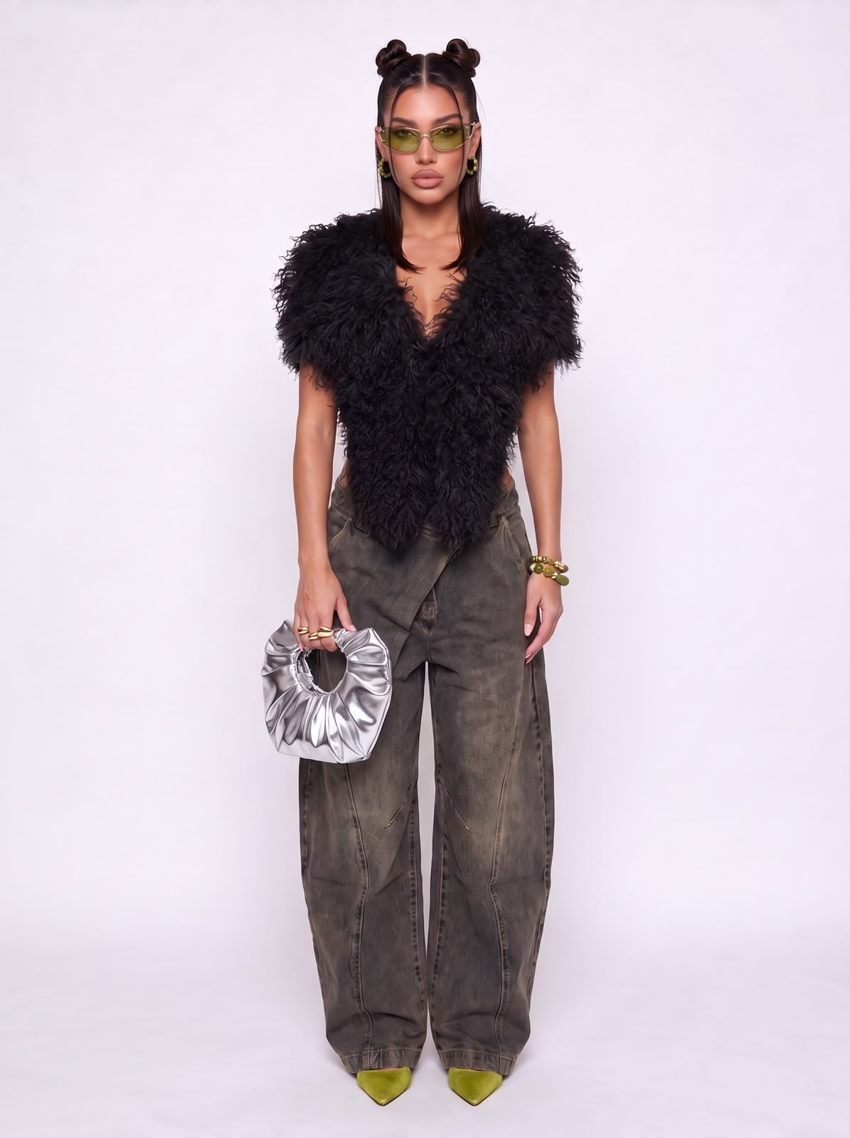 Top Extra Pelo-Negro
