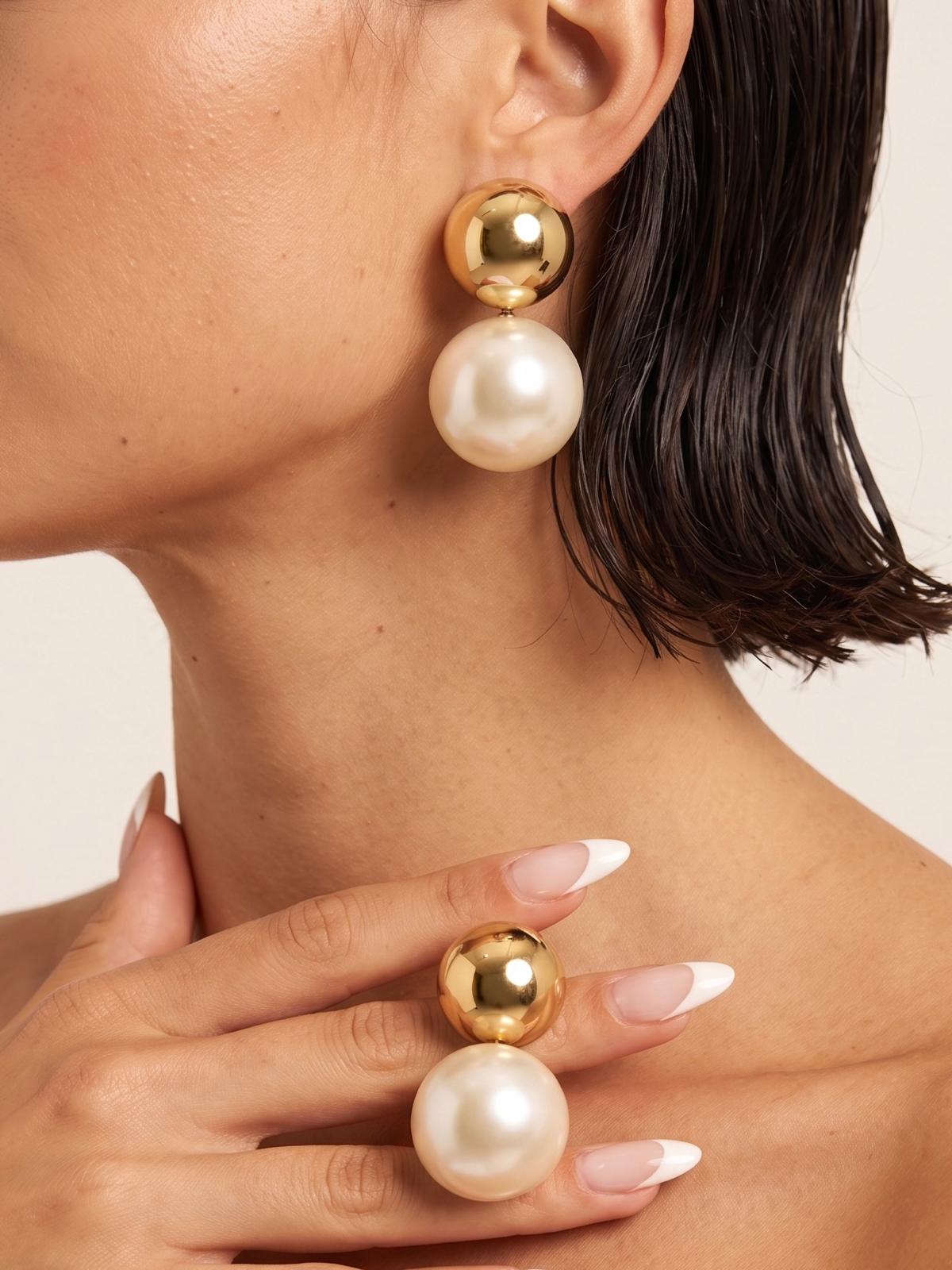Orecchini Big Pearl