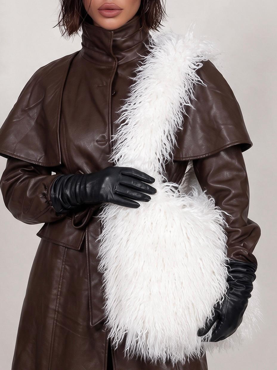 Bolso Teddy-Blanco