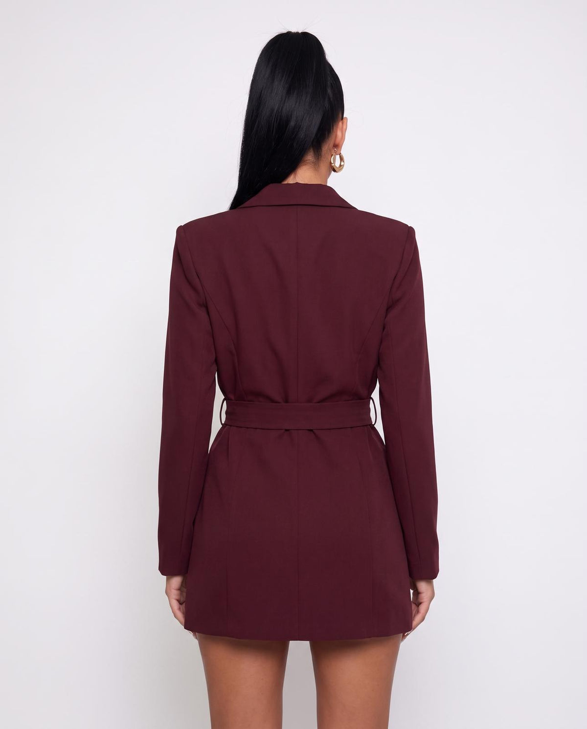 Jumpsuite City Femme-Cherry Red