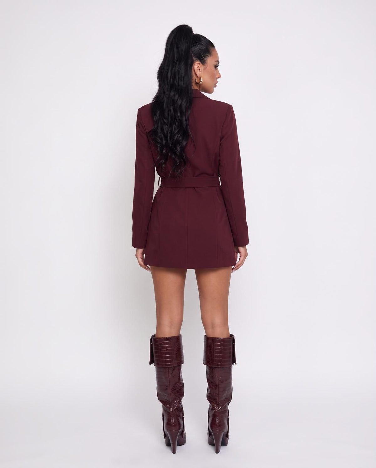 Jumpsuite City Femme-Cherry Red