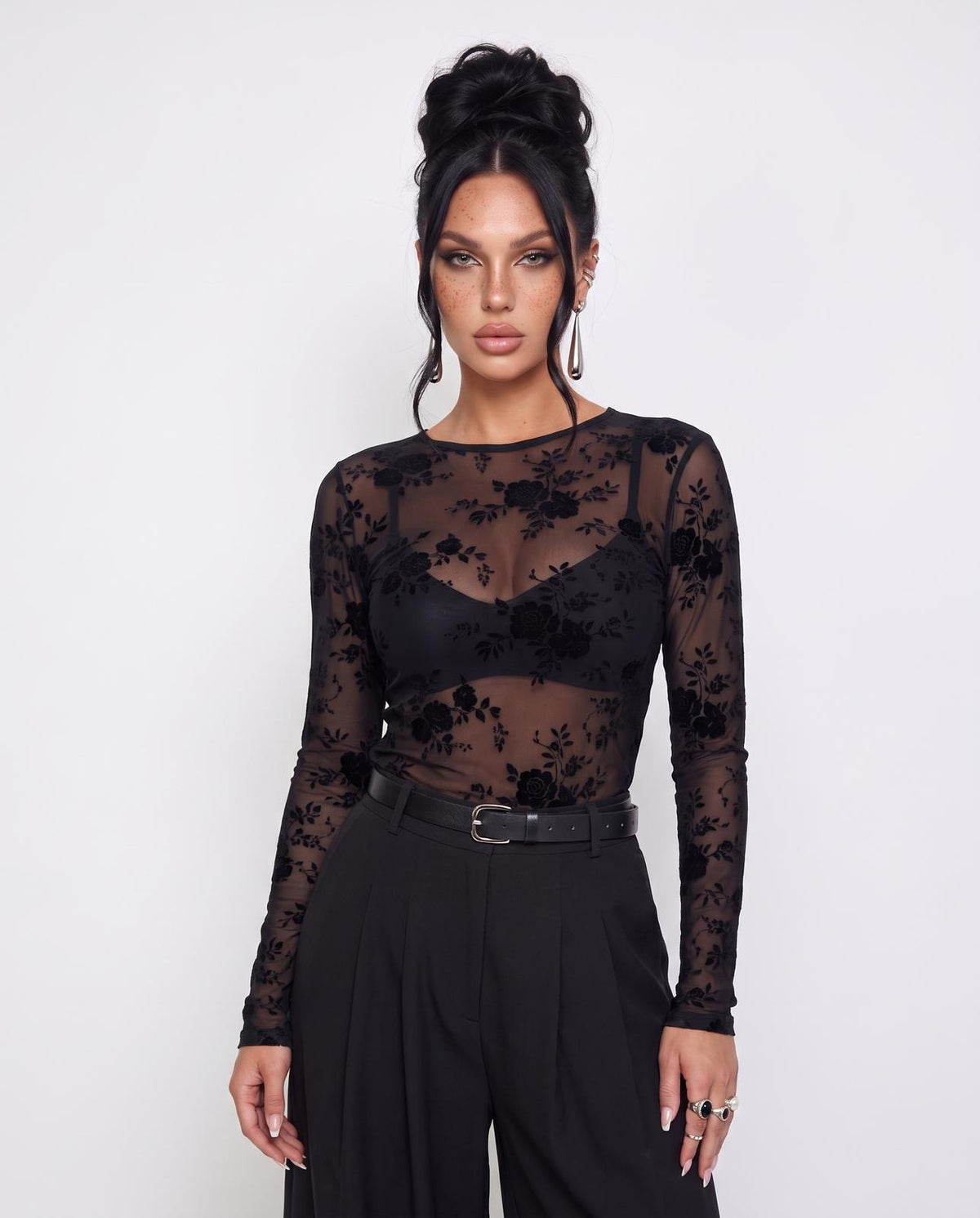 Maglia Lily Veil-Black