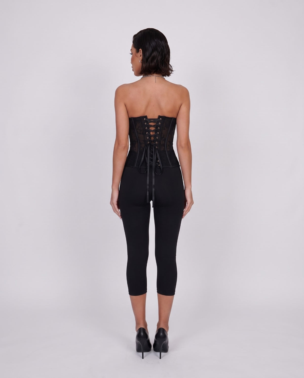 Leggings Sculpted Capri-Black