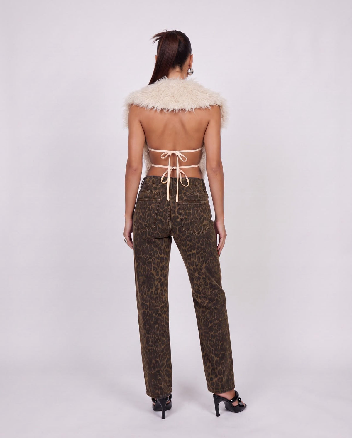 Top Extra Pelo-Beige