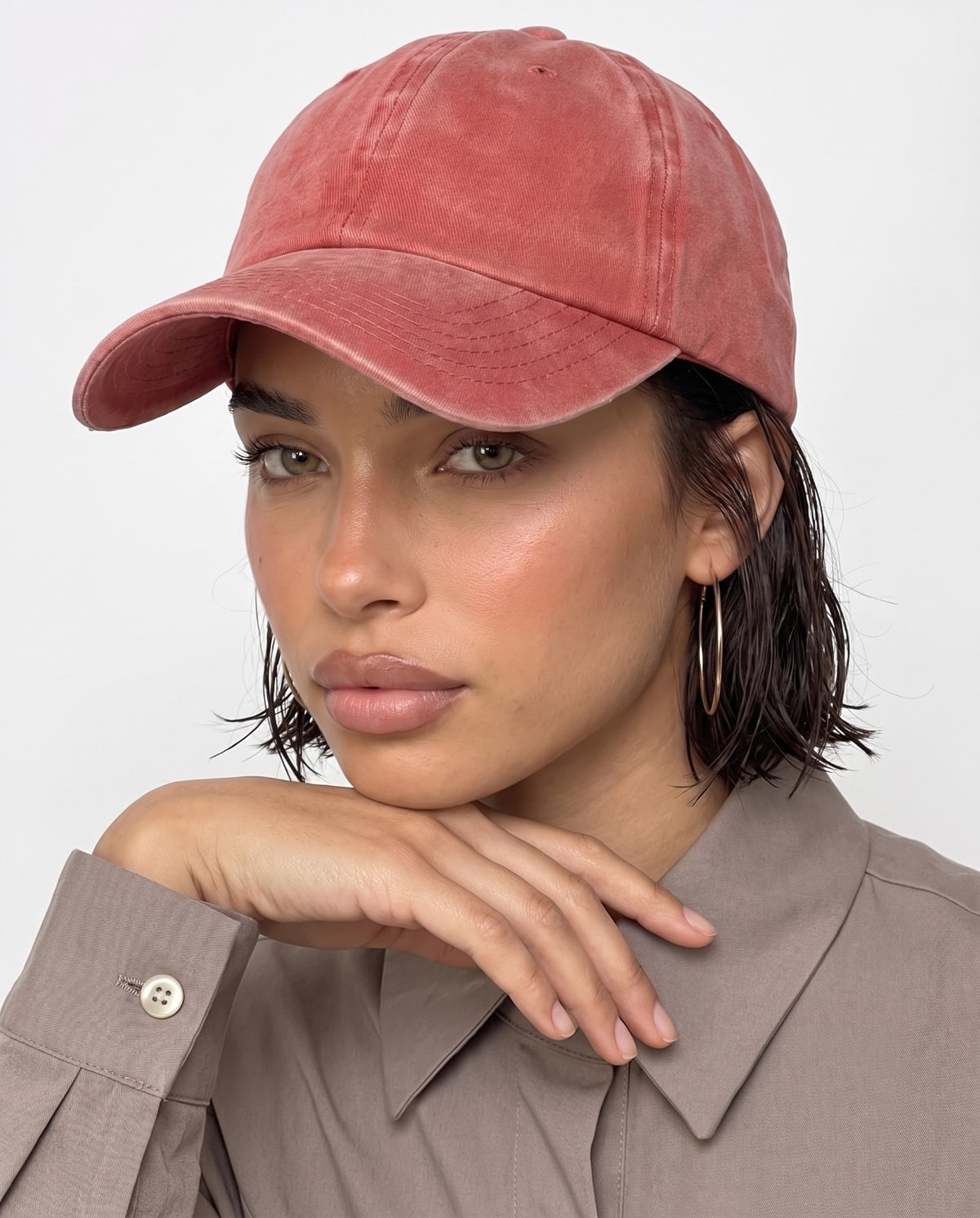 Gorra de denim lavado