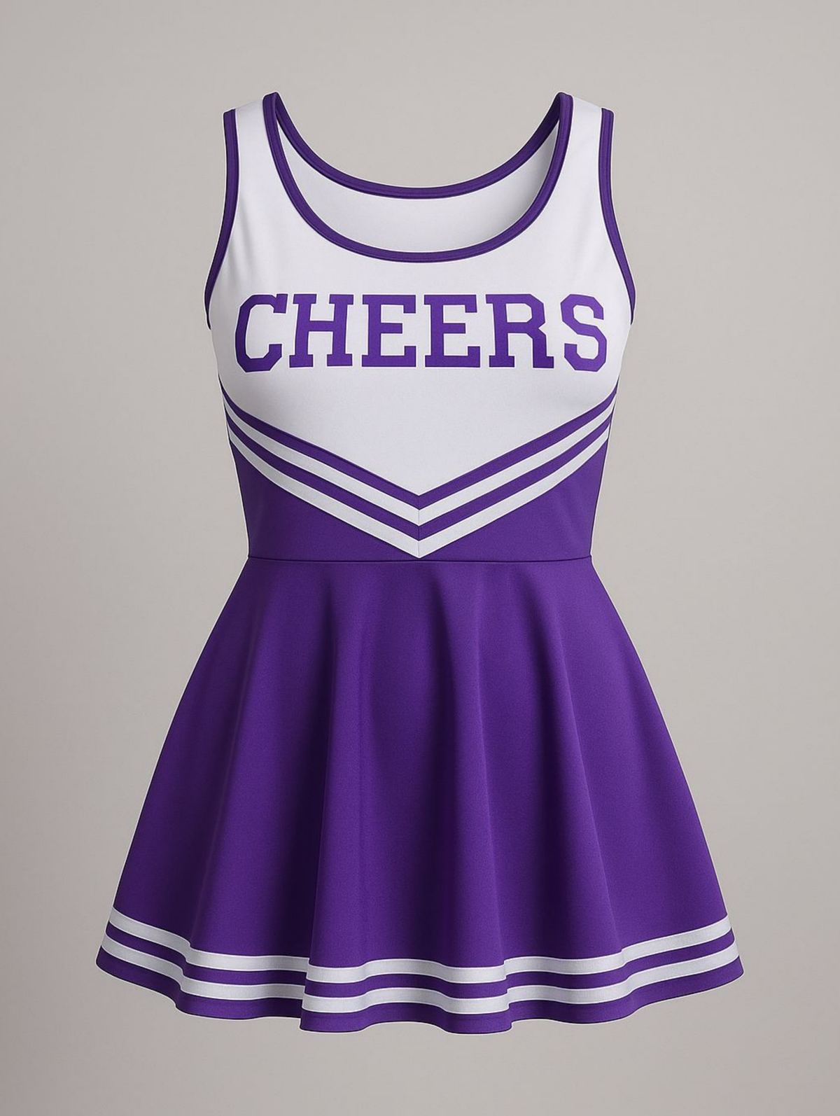 Cheerleader Dress - Purple