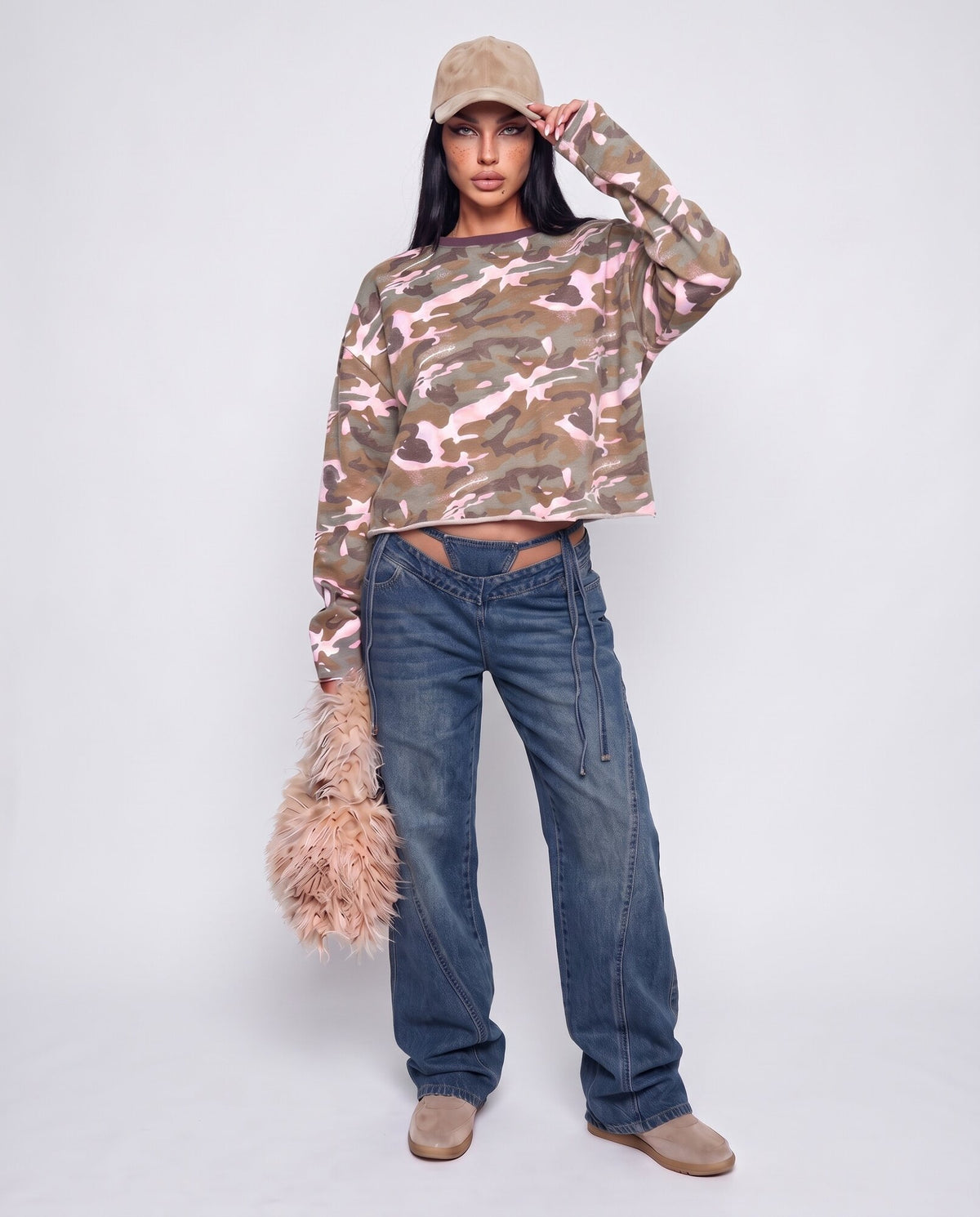 Total Look Pink Camo