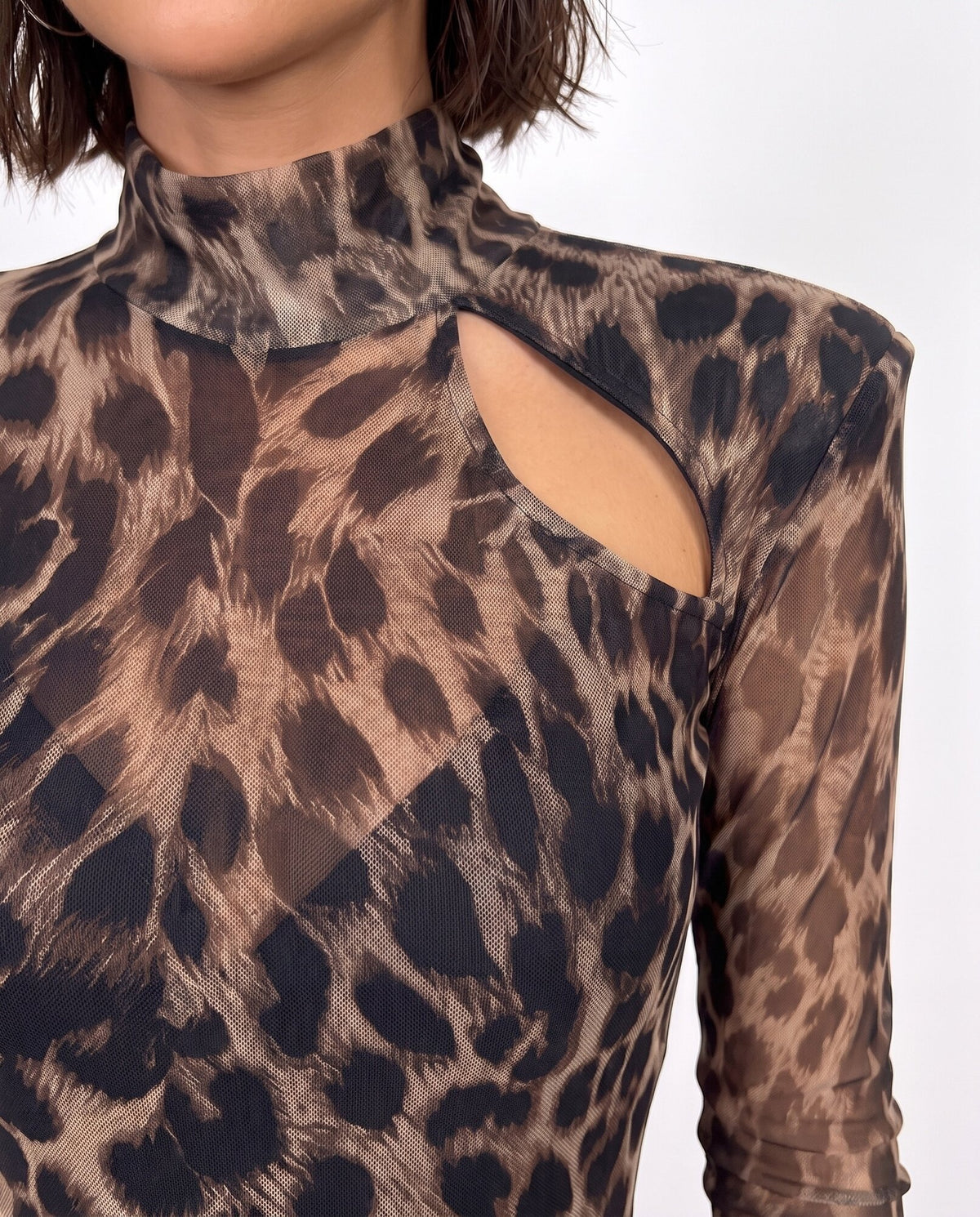 Abito Wild Maxi-Leopard