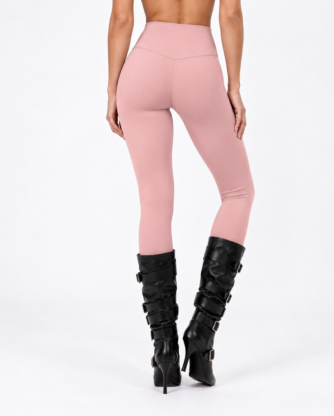 Leggings Basic-Powder Pink