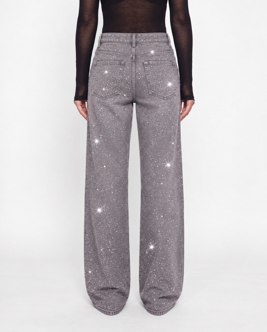 Jeans Crystal Rain-Grey