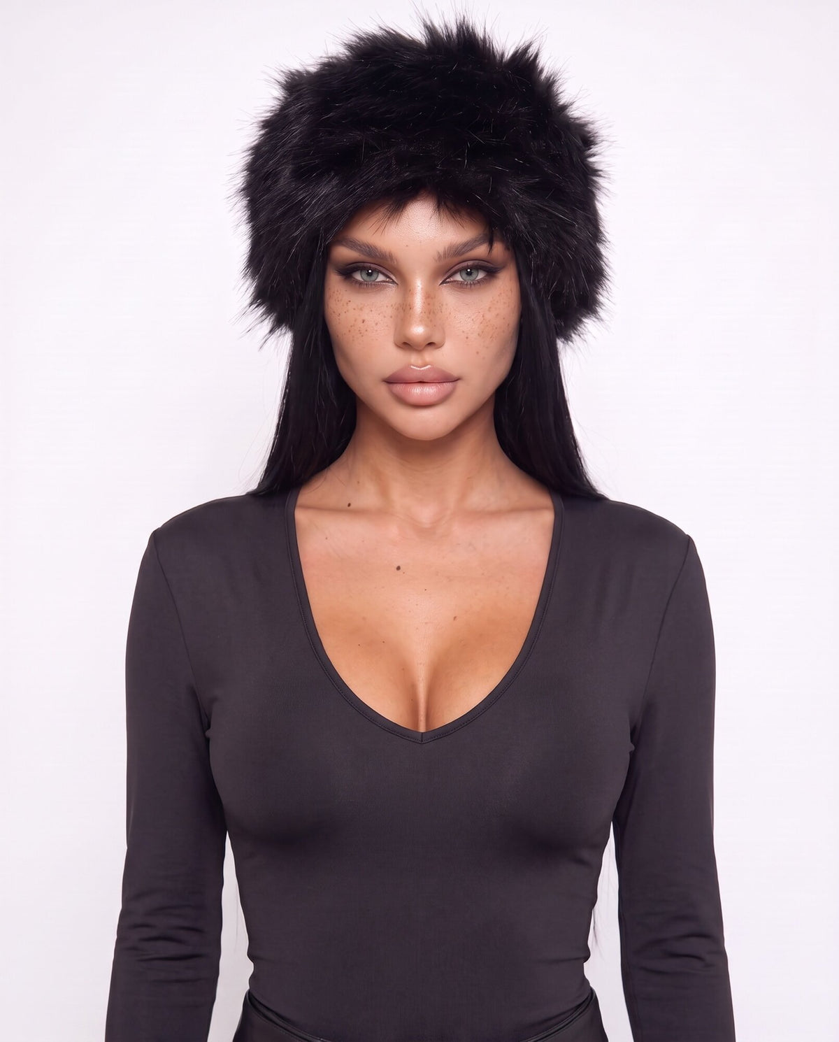 Maglia Deep V-Black