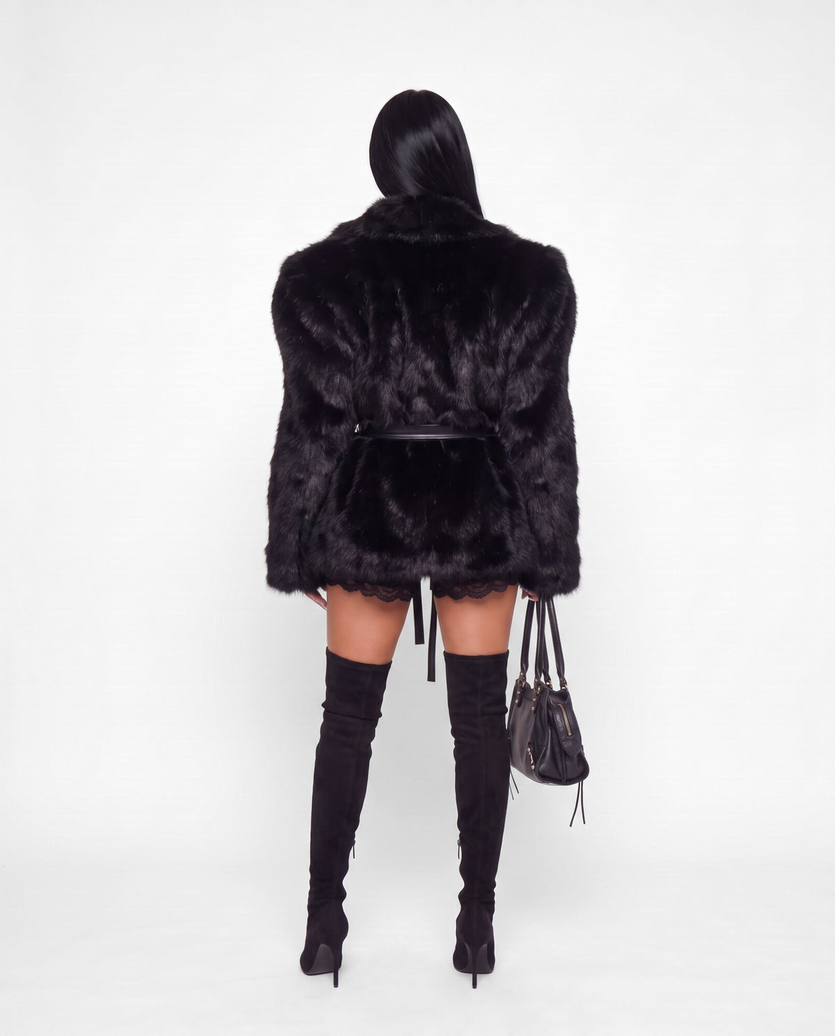 Pelliccia It Girl-Black