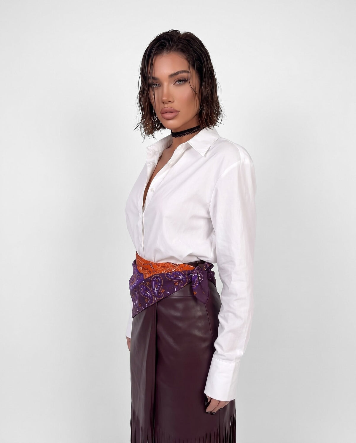 Total Look Fringe Shoulder